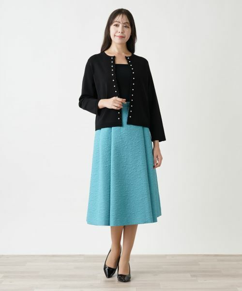 Leilian PLUS HOUSE / レリアンプラスハウス カーディガン・ボレロ | フリルカーディガン【プラス企画】 | 詳細4