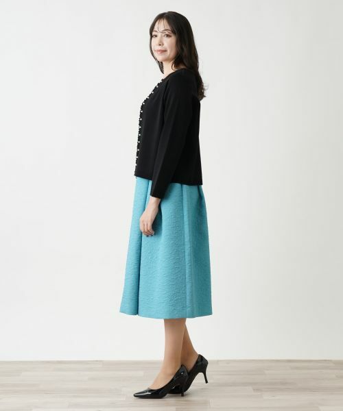 Leilian PLUS HOUSE / レリアンプラスハウス カーディガン・ボレロ | フリルカーディガン【プラス企画】 | 詳細5