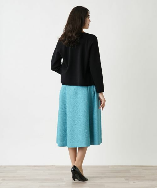 Leilian PLUS HOUSE / レリアンプラスハウス カーディガン・ボレロ | フリルカーディガン【プラス企画】 | 詳細6