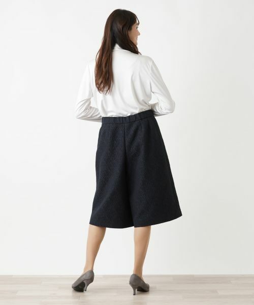 Leilian PLUS HOUSE / レリアンプラスハウス ロング・マキシ丈スカート | キュロットスカート【Leilian WHITE LABEL】【BOURGE】 | 詳細3