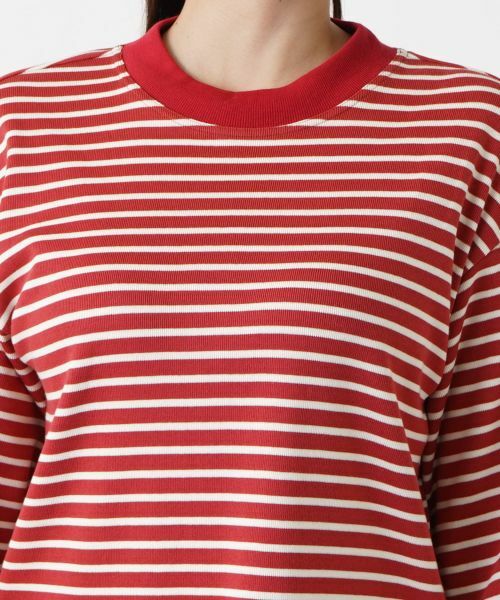 Leilian PLUS HOUSE / レリアンプラスハウス カットソー | ボーダーハイネックカットソー【Leilian WHITE LABEL】【BOURGE】 | 詳細13