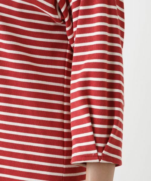 Leilian PLUS HOUSE / レリアンプラスハウス カットソー | ボーダーハイネックカットソー【Leilian WHITE LABEL】【BOURGE】 | 詳細17