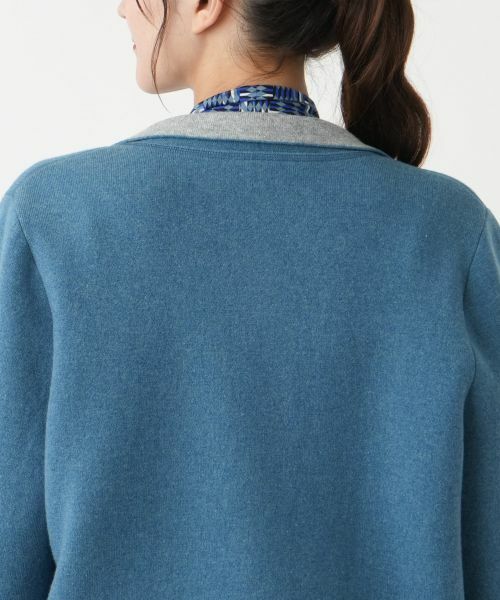 Leilian PLUS HOUSE / レリアンプラスハウス その他アウター | バイカラーニットコート【Leilian WHITE LABEL】 | 詳細12