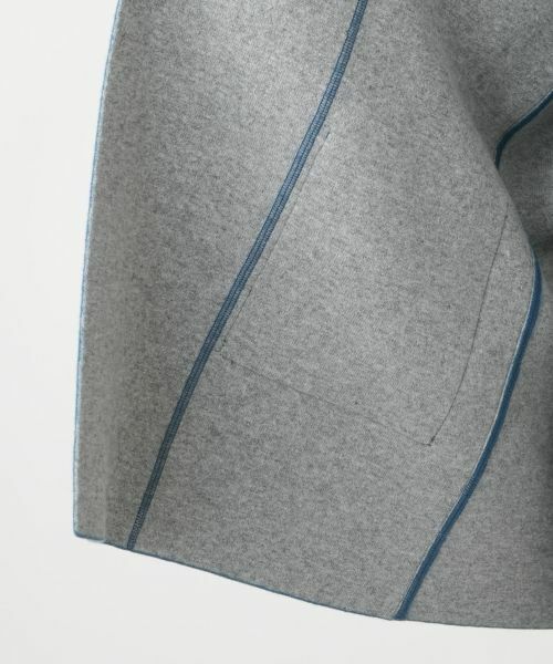Leilian PLUS HOUSE / レリアンプラスハウス その他アウター | バイカラーニットコート【Leilian WHITE LABEL】 | 詳細16