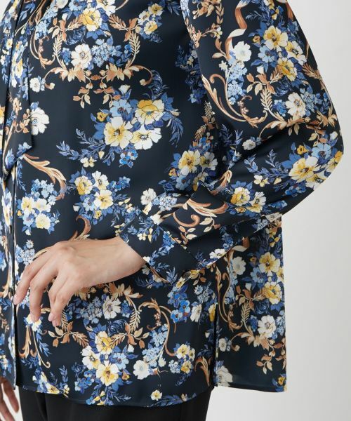 Leilian PLUS HOUSE / レリアンプラスハウス シャツ・ブラウス | ボウタイノーカラーブラウス【ROCHAS Premiere】 | 詳細11