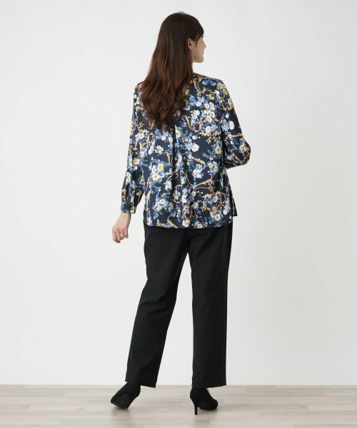 Leilian PLUS HOUSE / レリアンプラスハウス シャツ・ブラウス | ボウタイノーカラーブラウス【ROCHAS Premiere】 | 詳細3