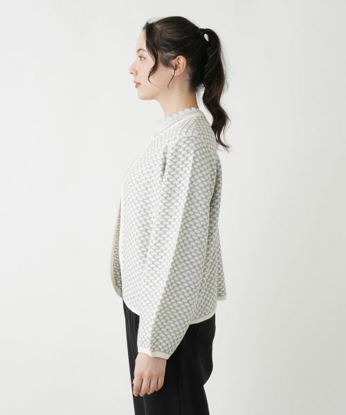 Leilian PLUS HOUSE / レリアンプラスハウス カーディガン・ボレロ | ボレロ風カーディガン【BOURGE】 | 詳細11