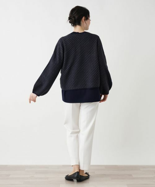 Leilian PLUS HOUSE / レリアンプラスハウス カーディガン・ボレロ | ボレロ風カーディガン【BOURGE】 | 詳細3