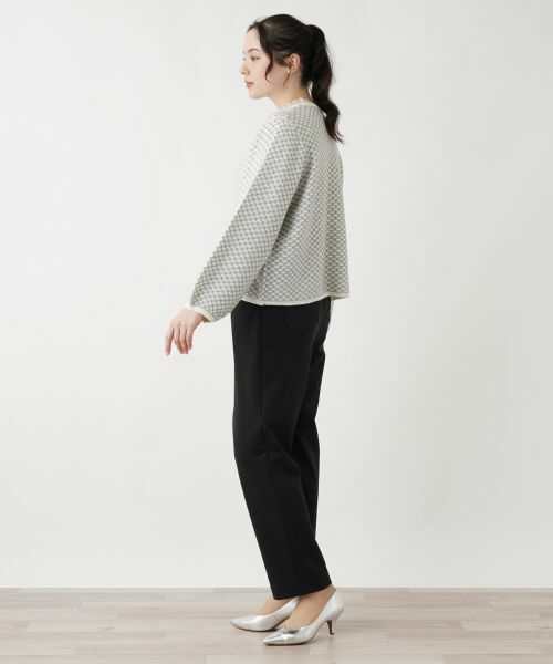 Leilian PLUS HOUSE / レリアンプラスハウス カーディガン・ボレロ | ボレロ風カーディガン【BOURGE】 | 詳細8