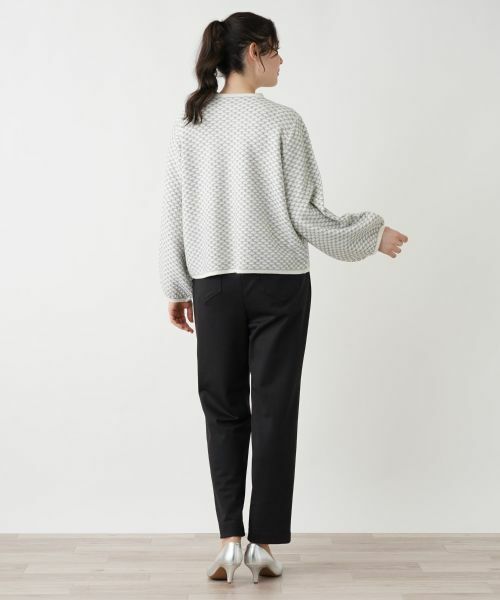 Leilian PLUS HOUSE / レリアンプラスハウス カーディガン・ボレロ | ボレロ風カーディガン【BOURGE】 | 詳細9