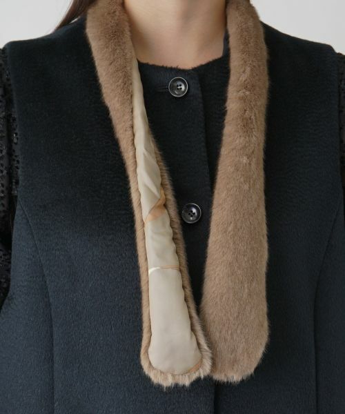 Leilian PLUS HOUSE / レリアンプラスハウス テーラードジャケット | ノーカラーベスト | 詳細11