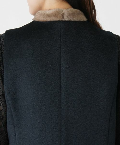Leilian PLUS HOUSE / レリアンプラスハウス テーラードジャケット | ノーカラーベスト | 詳細8