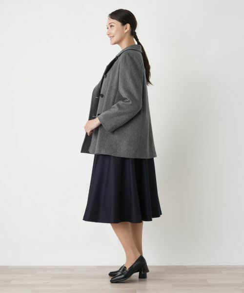 Leilian PLUS HOUSE / レリアンプラスハウス その他アウター | ショートコート【Leilian WHITE LABEL】 | 詳細5