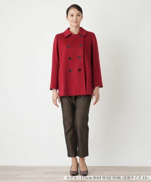 Leilian PLUS HOUSE / レリアンプラスハウス その他アウター | ショートコート【Leilian WHITE LABEL】 | 詳細7