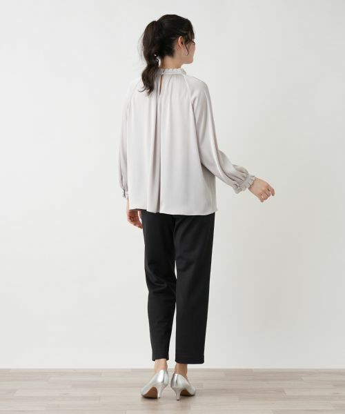 Leilian PLUS HOUSE / レリアンプラスハウス シャツ・ブラウス | ハイネックブラウス【BOURGE】 | 詳細11