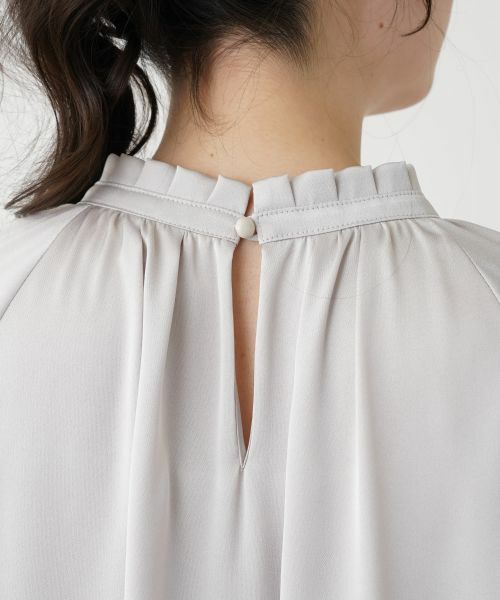 Leilian PLUS HOUSE / レリアンプラスハウス シャツ・ブラウス | ハイネックブラウス【BOURGE】 | 詳細16