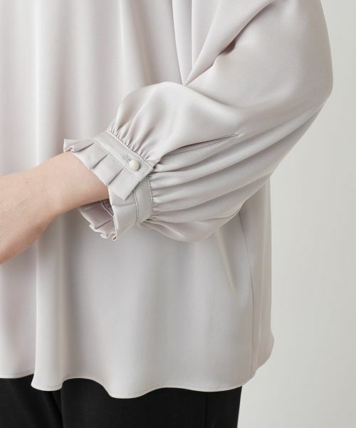 Leilian PLUS HOUSE / レリアンプラスハウス シャツ・ブラウス | ハイネックブラウス【BOURGE】 | 詳細18