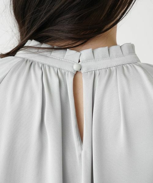 Leilian PLUS HOUSE / レリアンプラスハウス シャツ・ブラウス | ハイネックブラウス【BOURGE】 | 詳細4