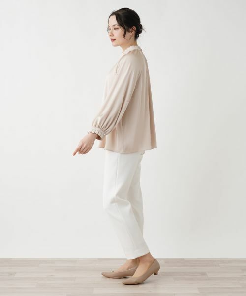 Leilian PLUS HOUSE / レリアンプラスハウス シャツ・ブラウス | ハイネックブラウス【BOURGE】 | 詳細6