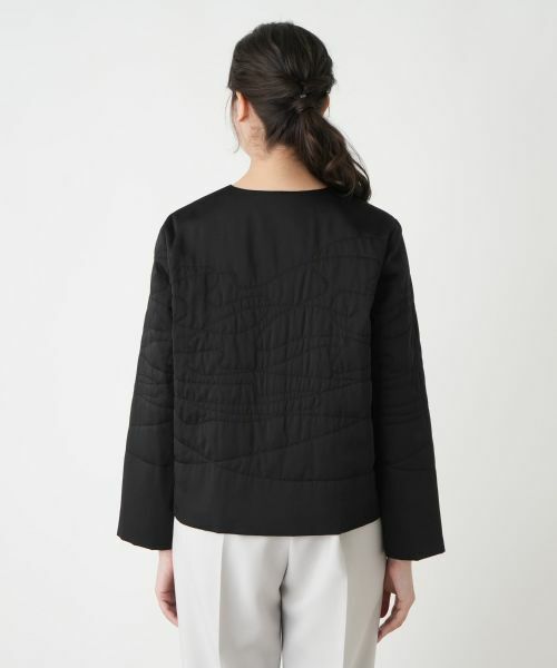 Leilian PLUS HOUSE / レリアンプラスハウス テーラードジャケット | ノーカラージャケット【Leilian WHITE LABEL】【BOURGE】 | 詳細10