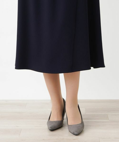 Leilian PLUS HOUSE / レリアンプラスハウス ミニ・ひざ丈スカート | フレアスカート【Leilian WHITE LABEL】【BOURGE】 | 詳細13