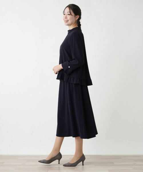 Leilian PLUS HOUSE / レリアンプラスハウス ミニ・ひざ丈スカート | フレアスカート【Leilian WHITE LABEL】【BOURGE】 | 詳細6