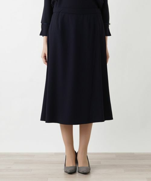 Leilian PLUS HOUSE / レリアンプラスハウス ミニ・ひざ丈スカート | フレアスカート【Leilian WHITE LABEL】【BOURGE】 | 詳細8