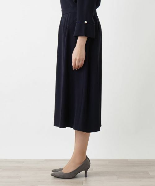 Leilian PLUS HOUSE / レリアンプラスハウス ミニ・ひざ丈スカート | フレアスカート【Leilian WHITE LABEL】【BOURGE】 | 詳細9