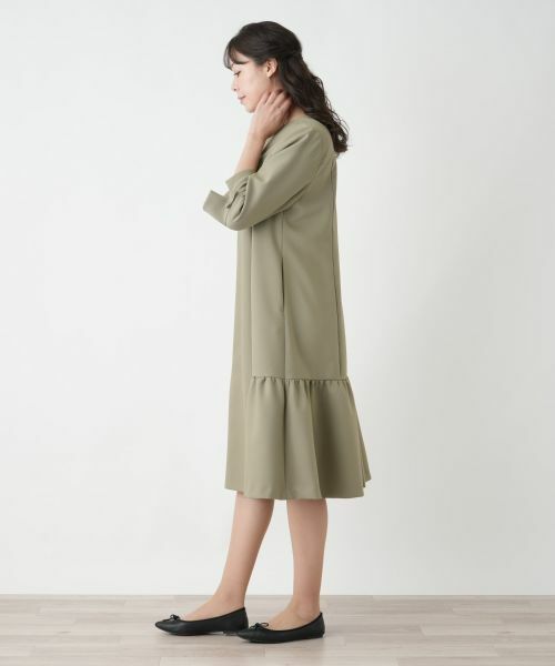 Leilian PLUS HOUSE / レリアンプラスハウス ドレス | フレアワンピース【Leilian WHITE LABEL】【BOURGE】 | 詳細10