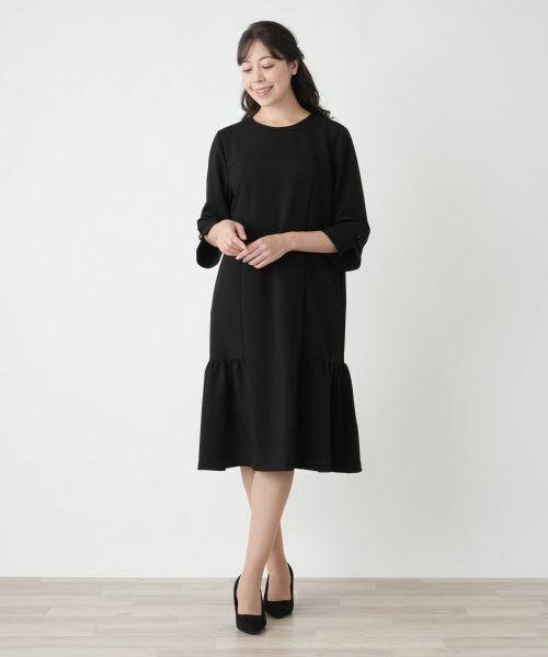 Leilian PLUS HOUSE / レリアンプラスハウス ドレス | フレアワンピース【Leilian WHITE LABEL】【BOURGE】 | 詳細5