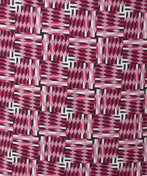 Leilian PLUS HOUSE / レリアンプラスハウス カットソー | 【店舗人気】幾何学柄ハイネックカットソー【Leilian WHITE LABEL】 | 詳細13