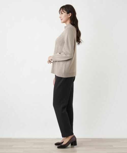 Leilian PLUS HOUSE / レリアンプラスハウス ニット・セーター | カシミヤハイネックニット【Leilian WHITE LABEL】 | 詳細2