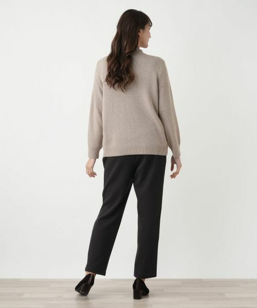 Leilian PLUS HOUSE / レリアンプラスハウス ニット・セーター | カシミヤハイネックニット【Leilian WHITE LABEL】 | 詳細3