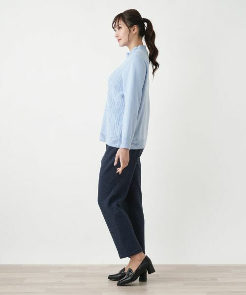 Leilian PLUS HOUSE / レリアンプラスハウス ニット・セーター | カシミヤハイネックニット【Leilian WHITE LABEL】 | 詳細5