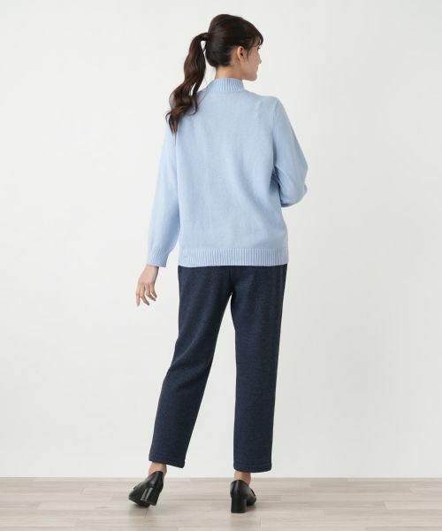 Leilian PLUS HOUSE / レリアンプラスハウス ニット・セーター | カシミヤハイネックニット【Leilian WHITE LABEL】 | 詳細6