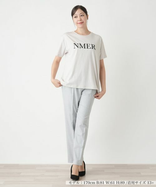 Leilian PLUS HOUSE / レリアンプラスハウス Tシャツ | フロントロゴＴシャツ | 詳細10