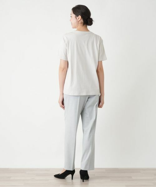 Leilian PLUS HOUSE / レリアンプラスハウス Tシャツ | フロントロゴＴシャツ | 詳細12