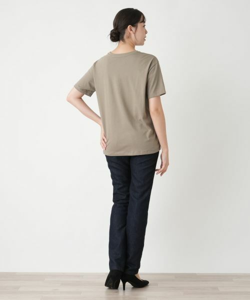 Leilian PLUS HOUSE / レリアンプラスハウス Tシャツ | フロントロゴＴシャツ | 詳細6