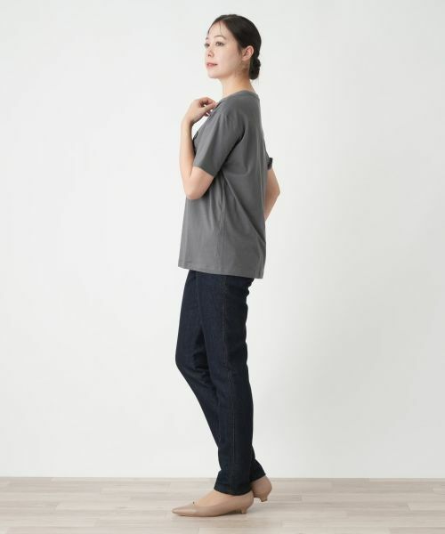 Leilian PLUS HOUSE / レリアンプラスハウス Tシャツ | フロントロゴＴシャツ | 詳細8