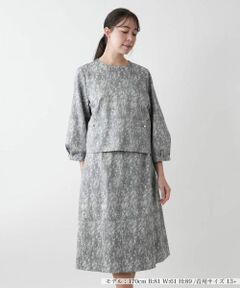 Leilian PLUS HOUSE / レリアンプラスハウス セットアップ | ブラウススーツ【BOURGE】