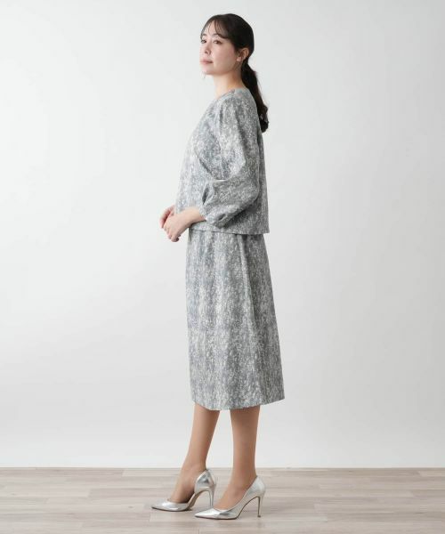 Leilian PLUS HOUSE / レリアンプラスハウス セットアップ | ブラウススーツ【BOURGE】 | 詳細2