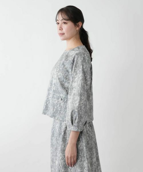 Leilian PLUS HOUSE / レリアンプラスハウス セットアップ | ブラウススーツ【BOURGE】 | 詳細5