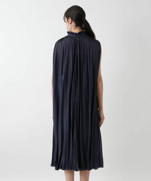 Leilian PLUS HOUSE / レリアンプラスハウス ドレス | 【店舗人気】プリーツノースリーブワンピース【BOURGE】 | 詳細16