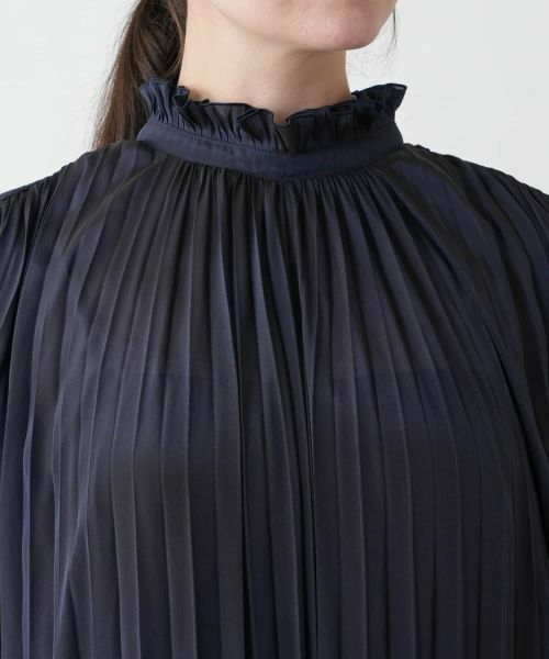 Leilian PLUS HOUSE / レリアンプラスハウス ドレス | 【店舗人気】プリーツノースリーブワンピース【BOURGE】 | 詳細17