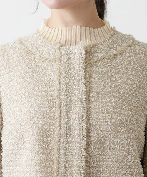 Leilian PLUS HOUSE / レリアンプラスハウス テーラードジャケット | 【店舗人気】ノーカラージャケット【BOURGE】 | 詳細7