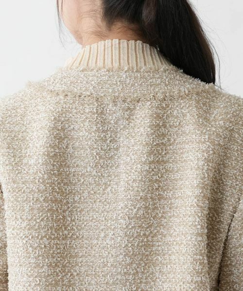 Leilian PLUS HOUSE / レリアンプラスハウス テーラードジャケット | 【店舗人気】ノーカラージャケット【BOURGE】 | 詳細8