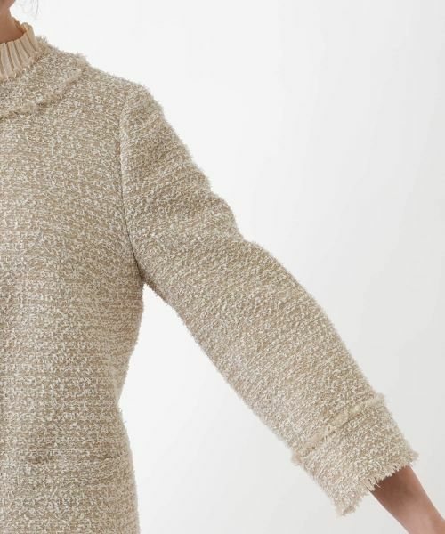 Leilian PLUS HOUSE / レリアンプラスハウス テーラードジャケット | 【店舗人気】ノーカラージャケット【BOURGE】 | 詳細9