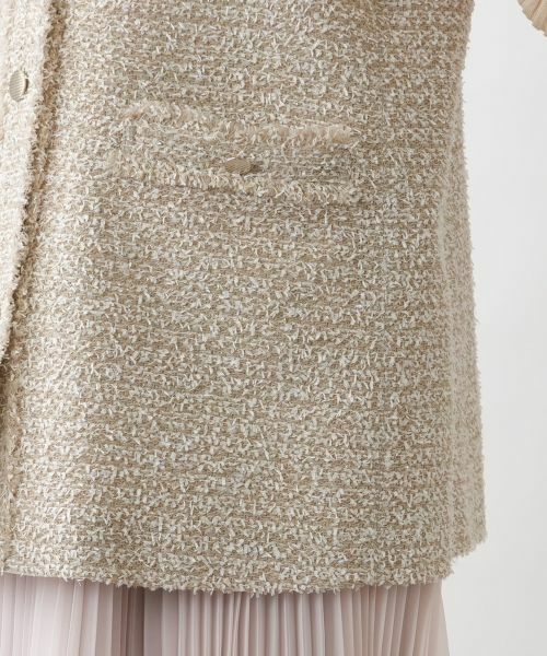 Leilian PLUS HOUSE / レリアンプラスハウス テーラードジャケット | Vネックベスト【BOURGE】 | 詳細12