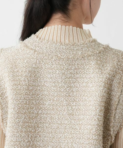 Leilian PLUS HOUSE / レリアンプラスハウス テーラードジャケット | Vネックベスト【BOURGE】 | 詳細8