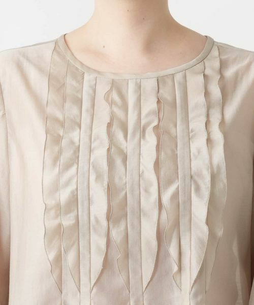 Leilian PLUS HOUSE / レリアンプラスハウス シャツ・ブラウス | 【店舗人気】フリルブラウス【BOURGE】 | 詳細10